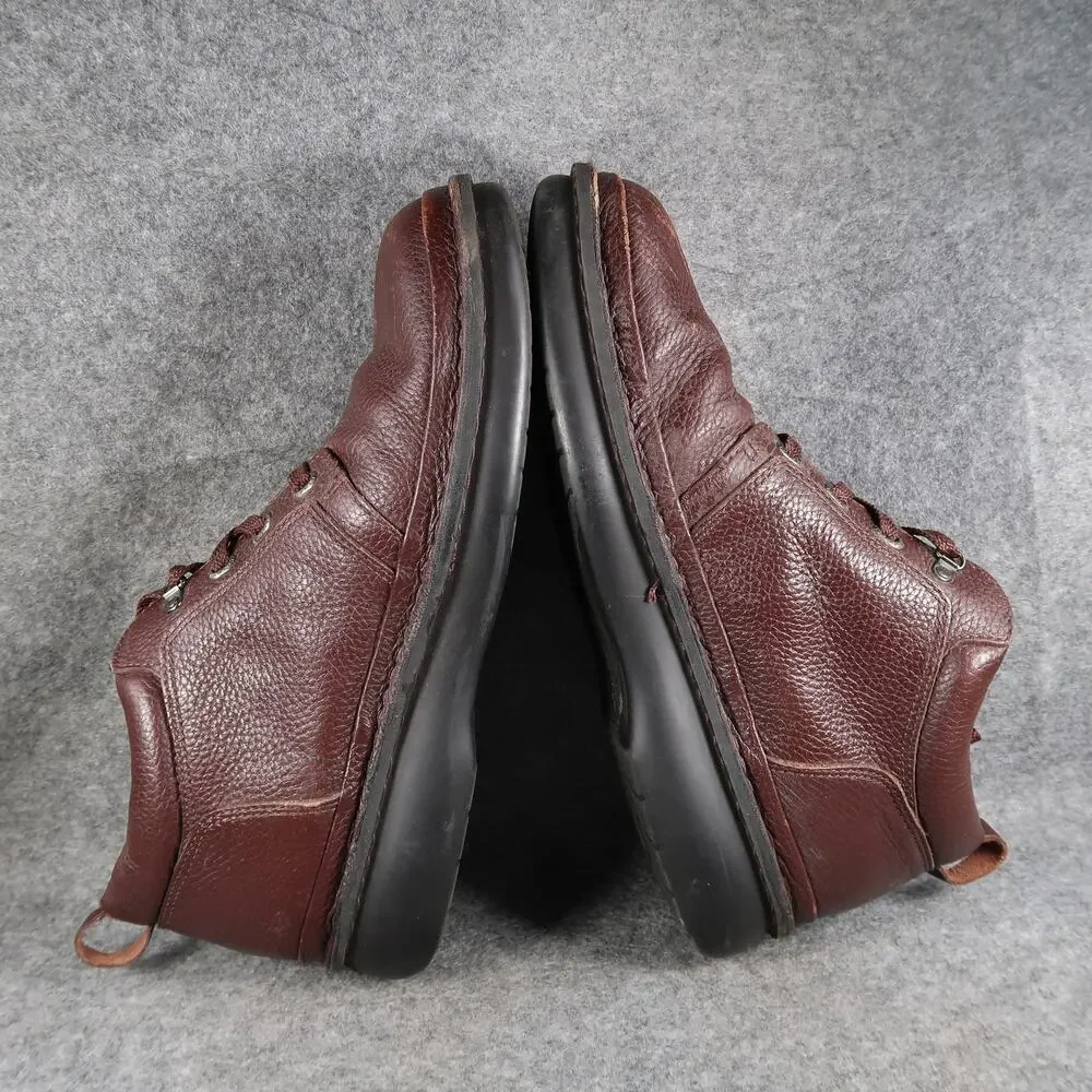 Propet Shoes Mens 13 5E Wide Casual Comfort Village Walker Brown Leather Oxford